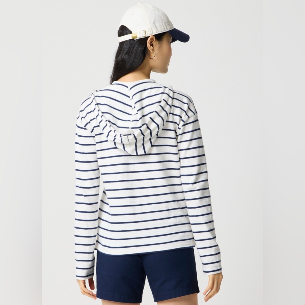 J.Crew V-neck beach hoodie - Picture 2 of 4